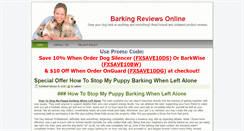 Desktop Screenshot of barkingreviewsonline.com